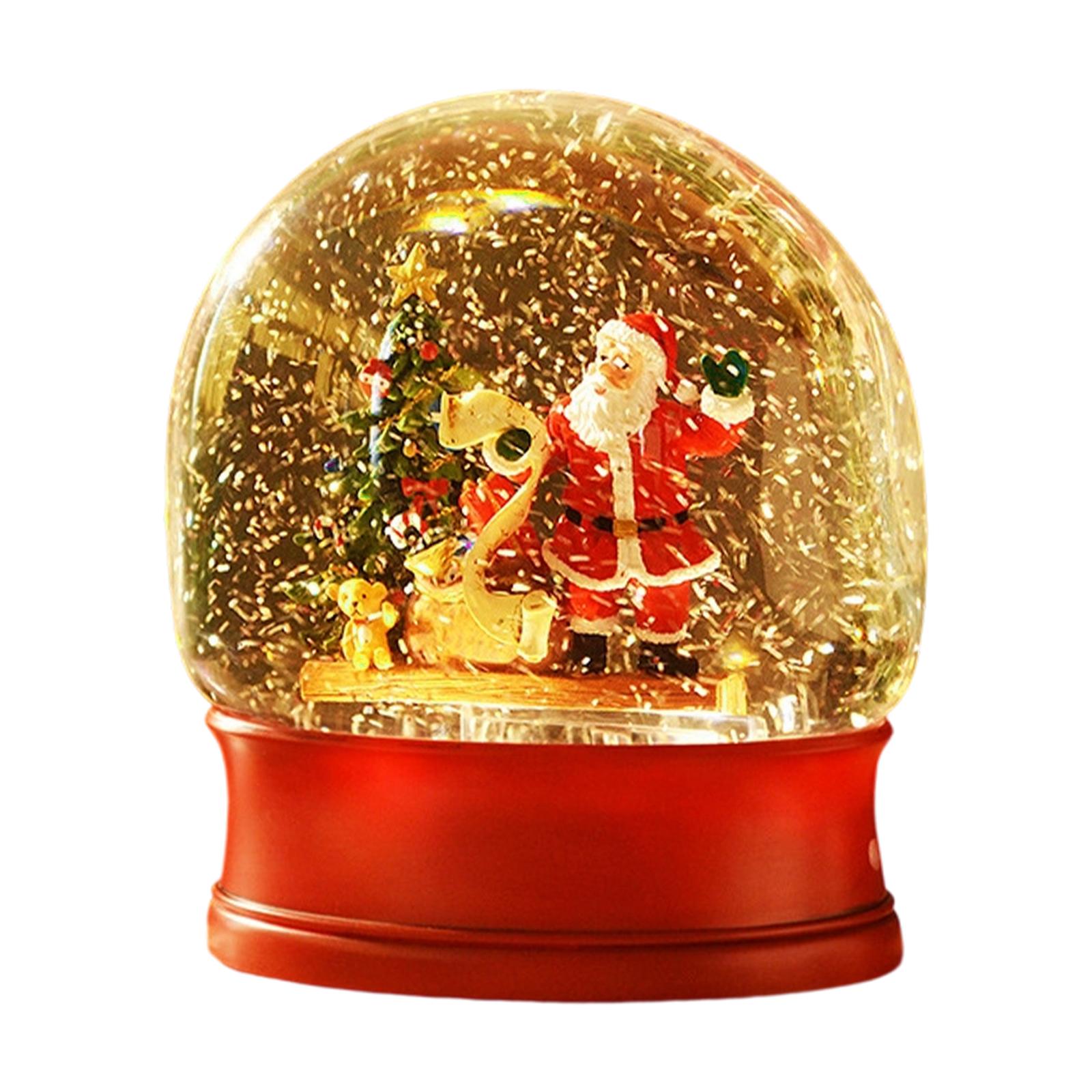 Snow Globe Musical - Carillon natalizio con globo di neve,