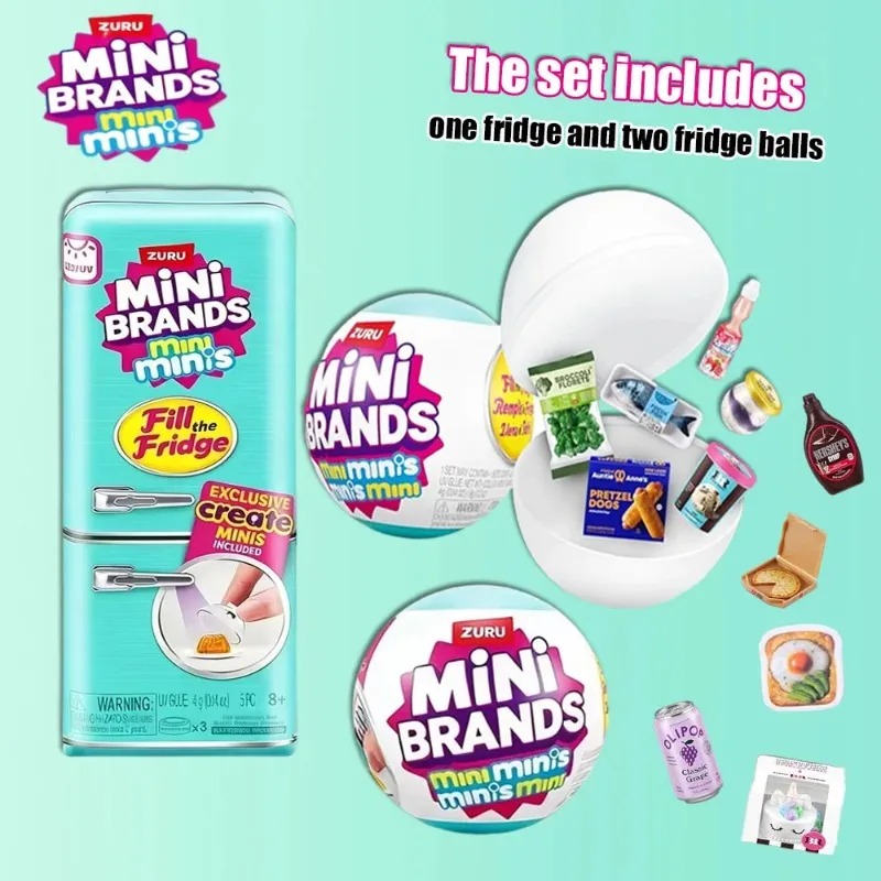 Ornament Ball Set - Set Mini Frigorifero ZURU Serie Mini
