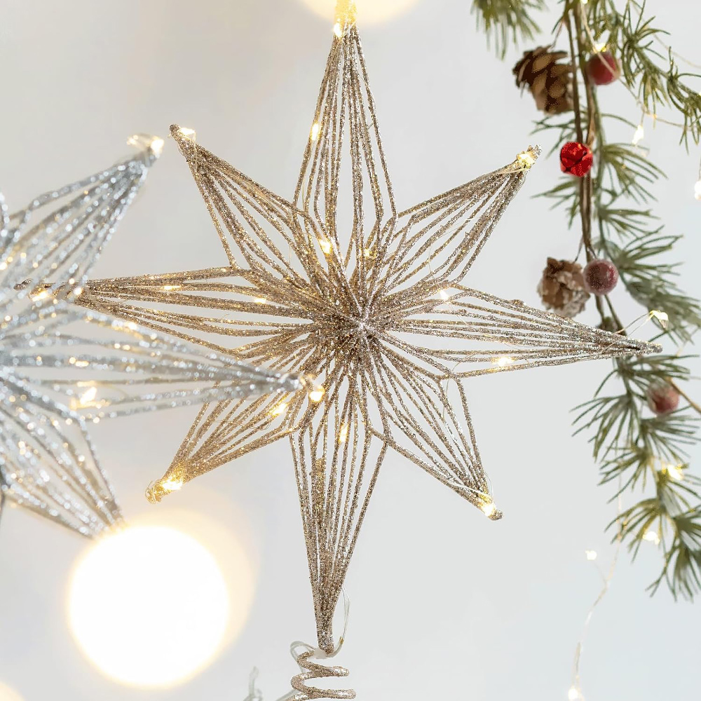 Star Tree Topper - Topper per albero di Natale con