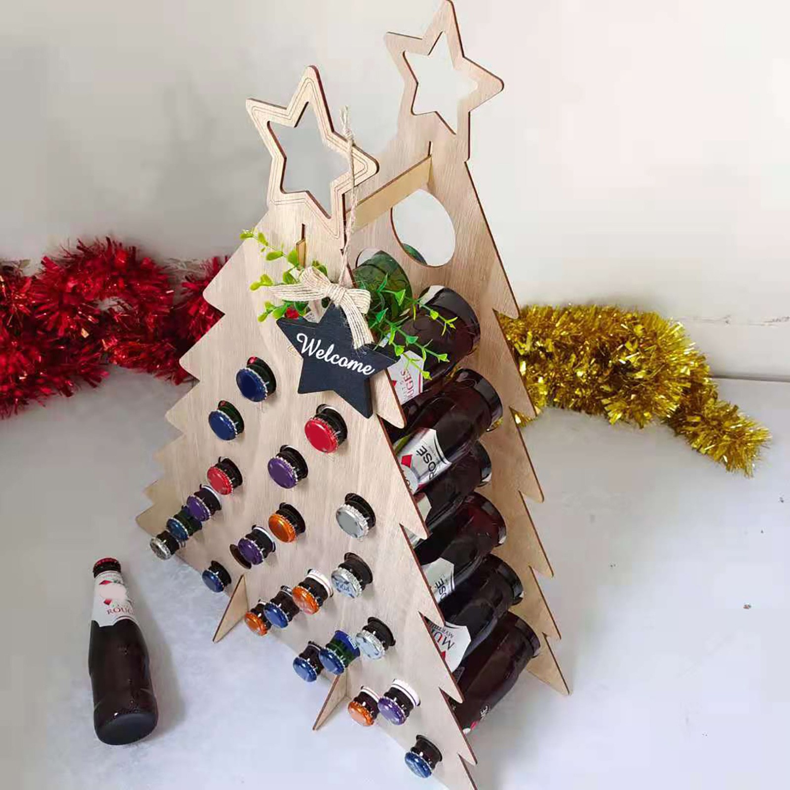 Advent Calendar Gift - Calendario dell'Avvento per adulti, decorazioni natalizie,