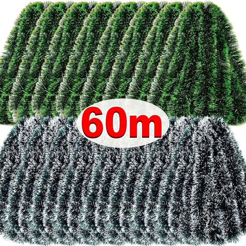 Tinsel Garland Decoration - 60/4m Nastri per orpelli di Natale