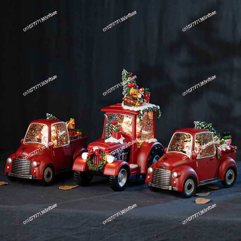 Snow Globe Musical - Nuovo stile ornamento decorativo natalizio -