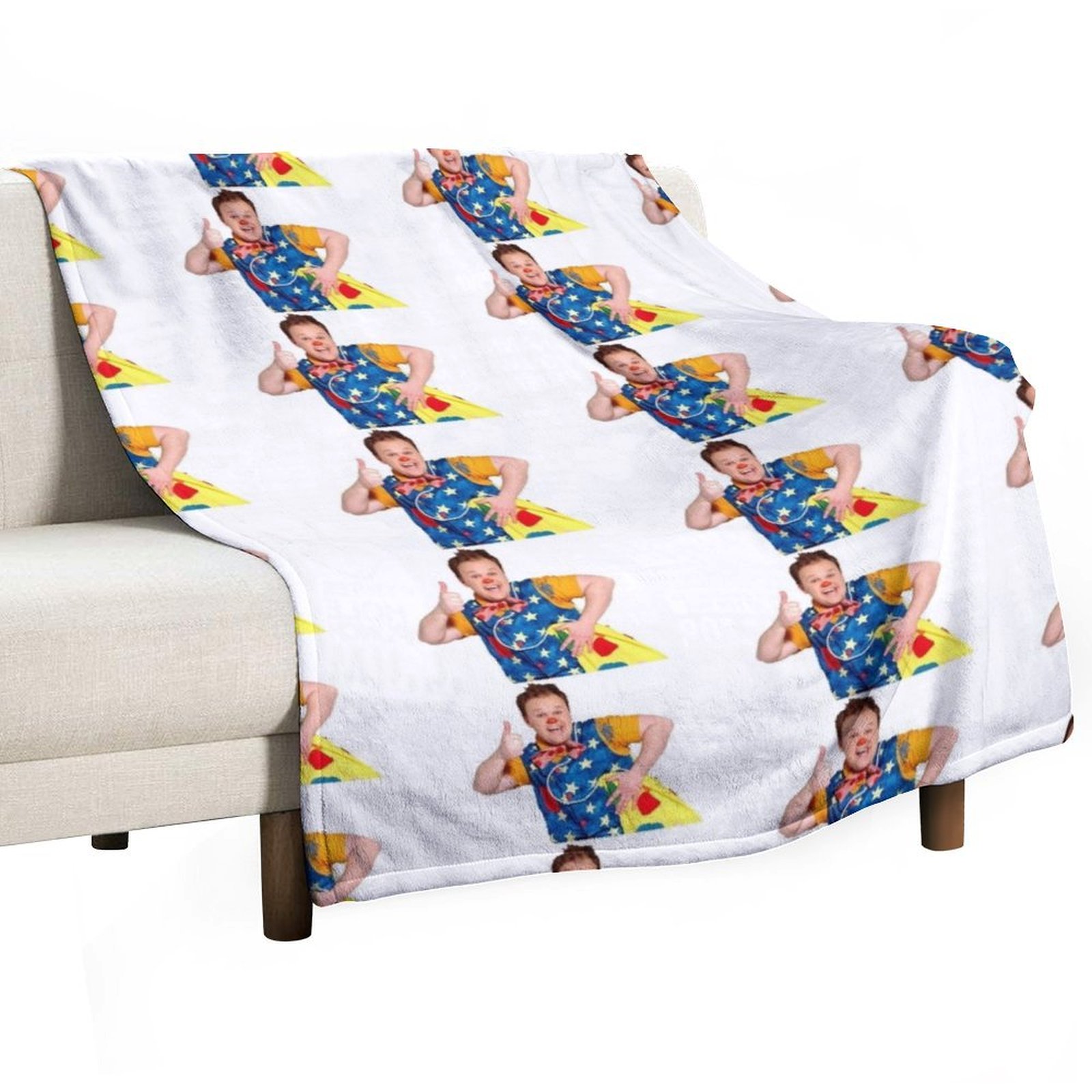 Christmas Throw Blanket - Coperta Mr Tumble Throw Blanket, regalo