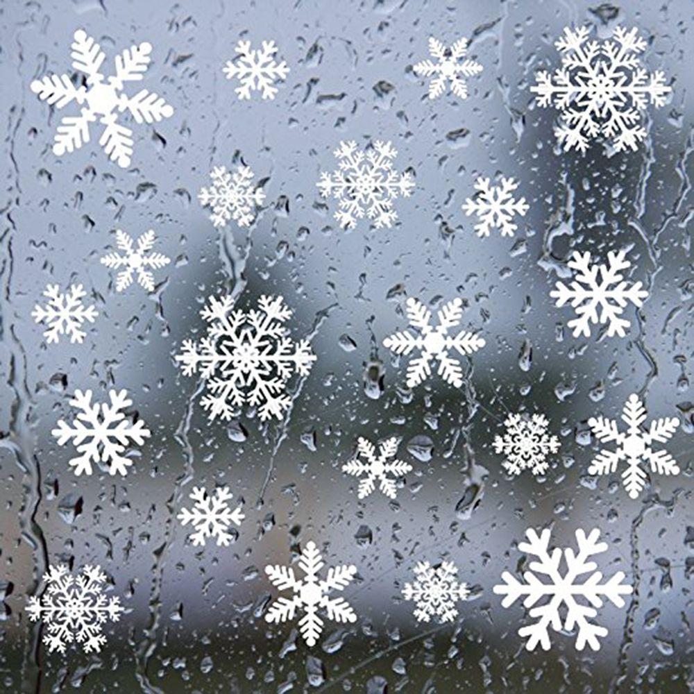 Snowflake Window Decal - 27/38PCS Regalo di Natale Festival Forniture