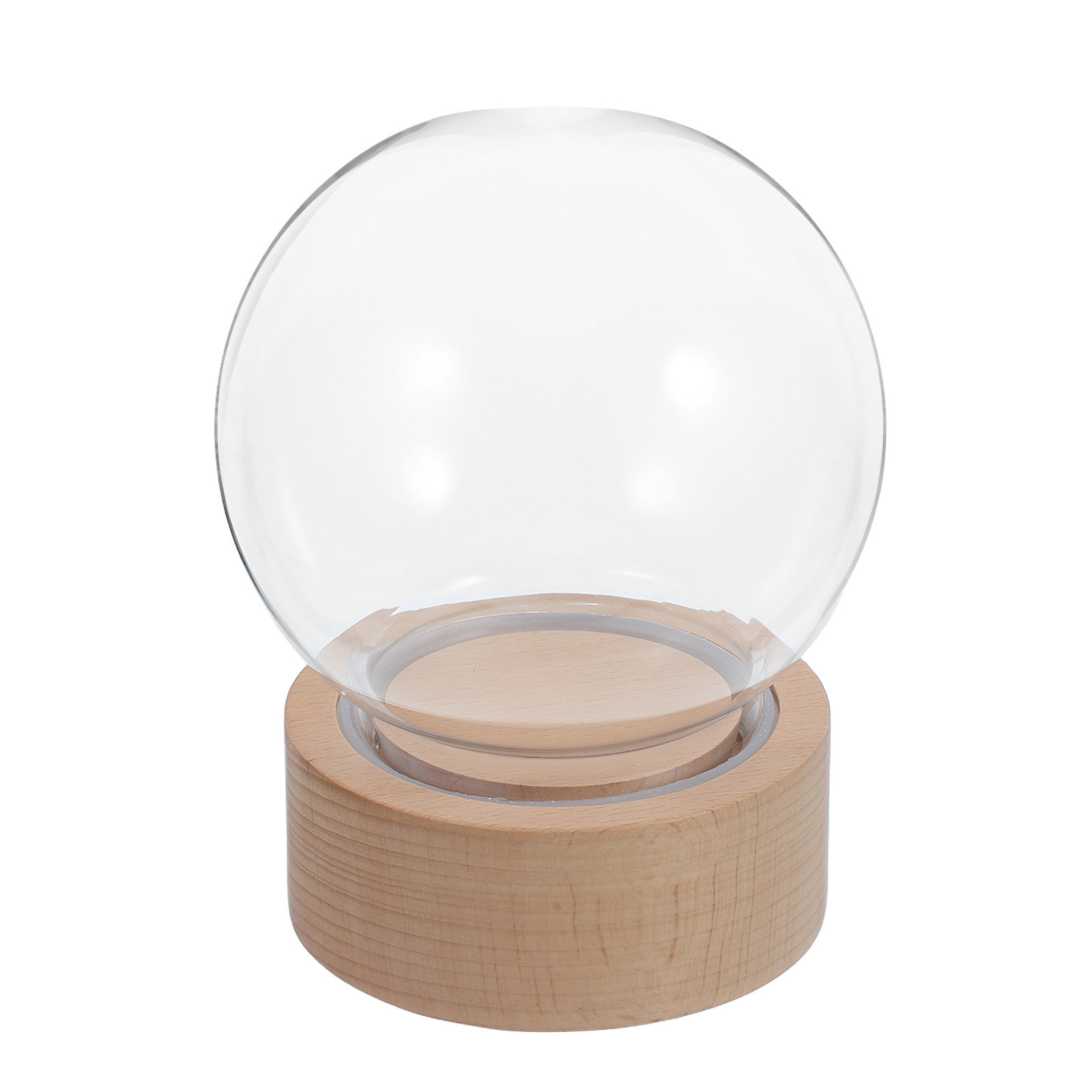 Snow Globe Musical - Sfera di Neve Trasparente con Carillon,