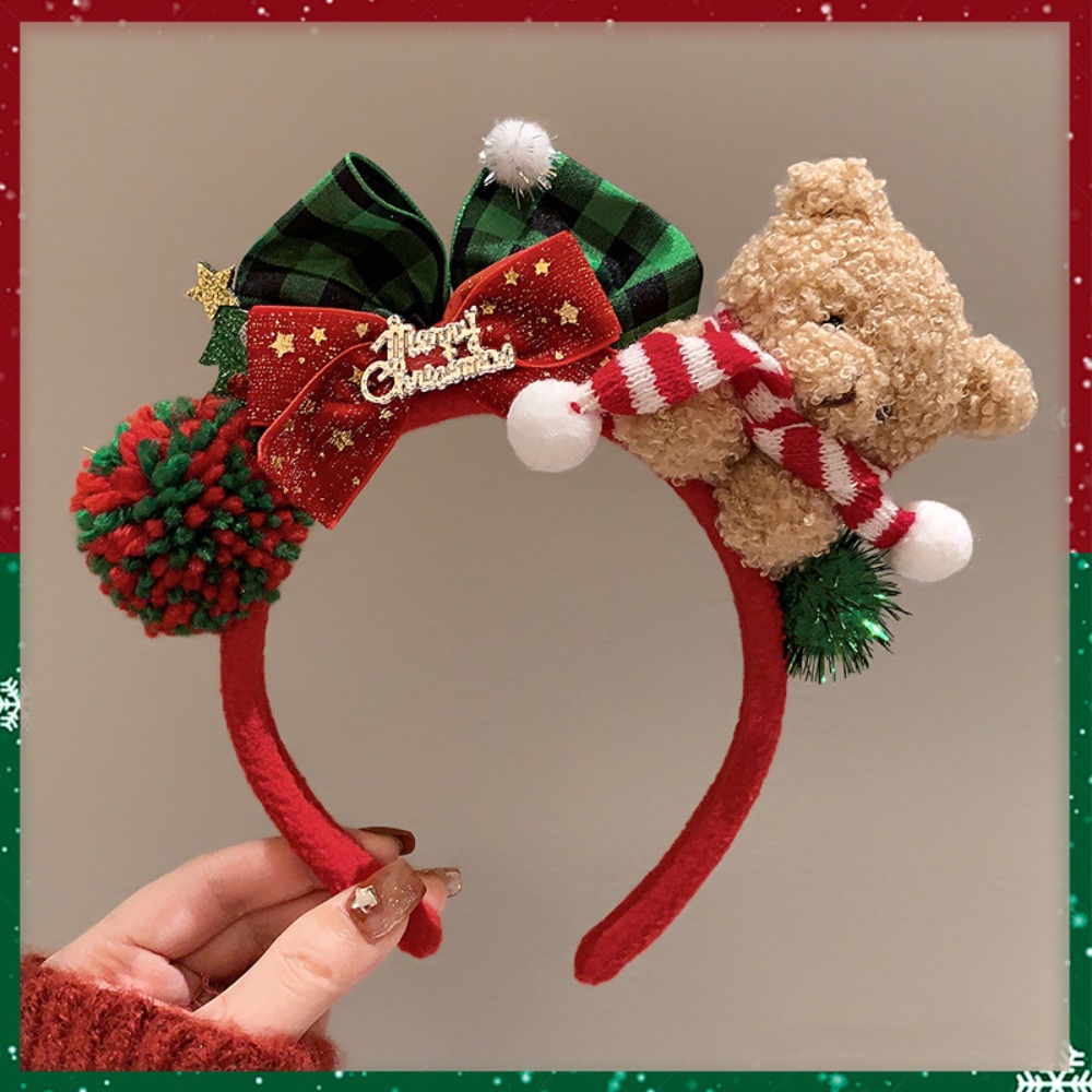 Reindeer Antlers Headband - Decorazione natalizia Fascia natalizia Cerchietto per