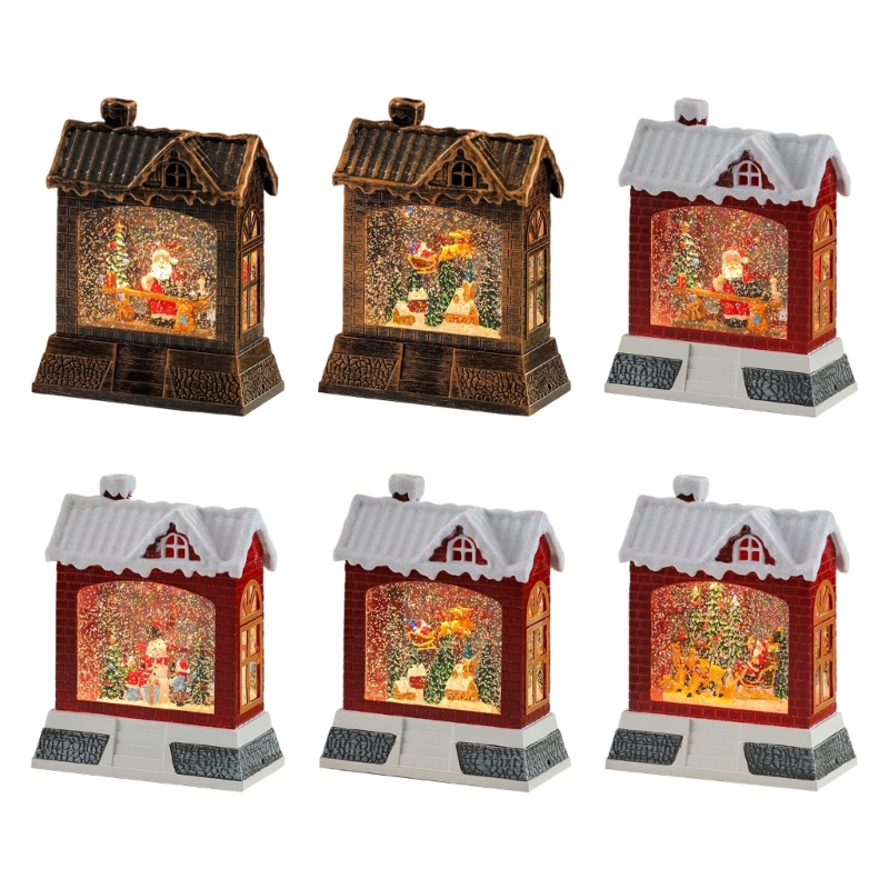 Snow Globe Musical - Globi neve Natale Batteria e alimentazione
