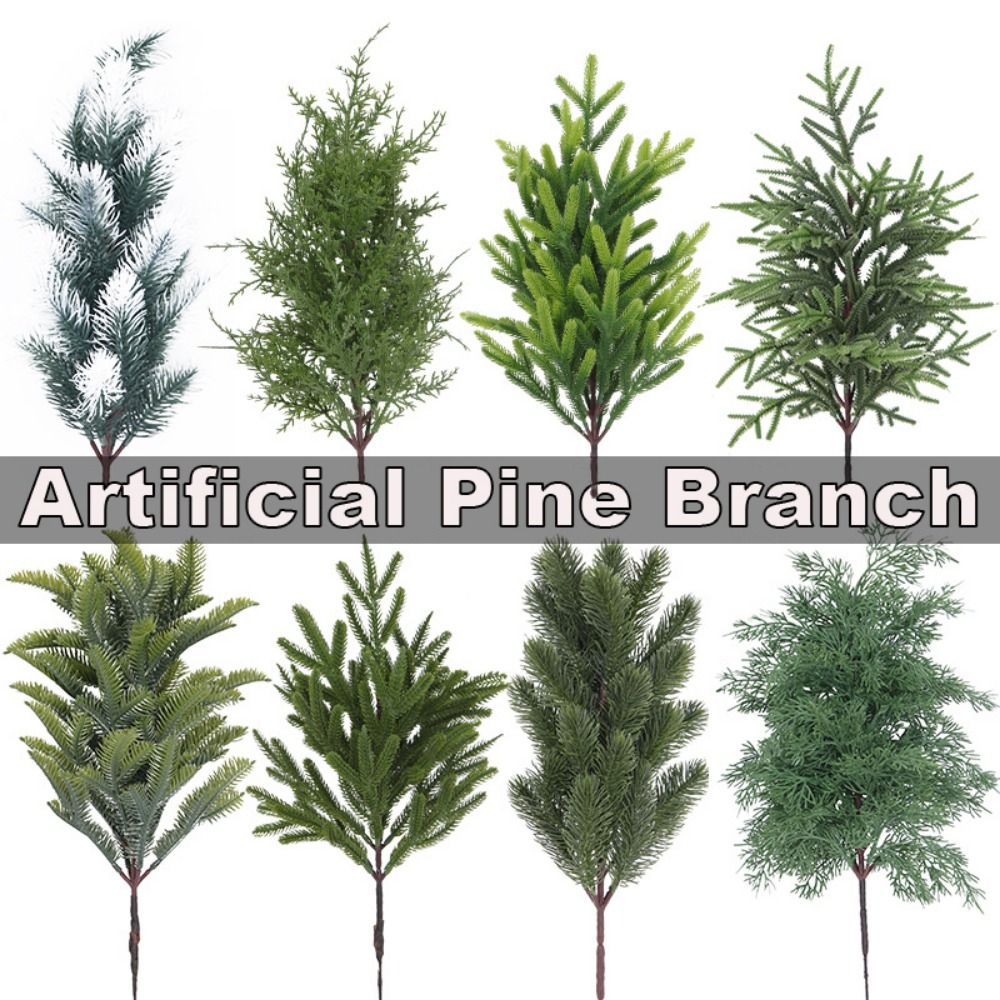 Christmas Wreath Fake - Ramo di pino artificiale verde Albero