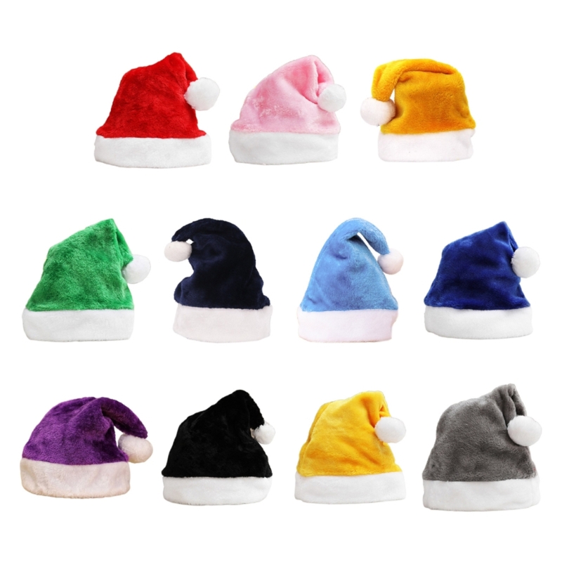Santa Hat Plush - X90F Carnevale Babbo Natale Berretto addensato