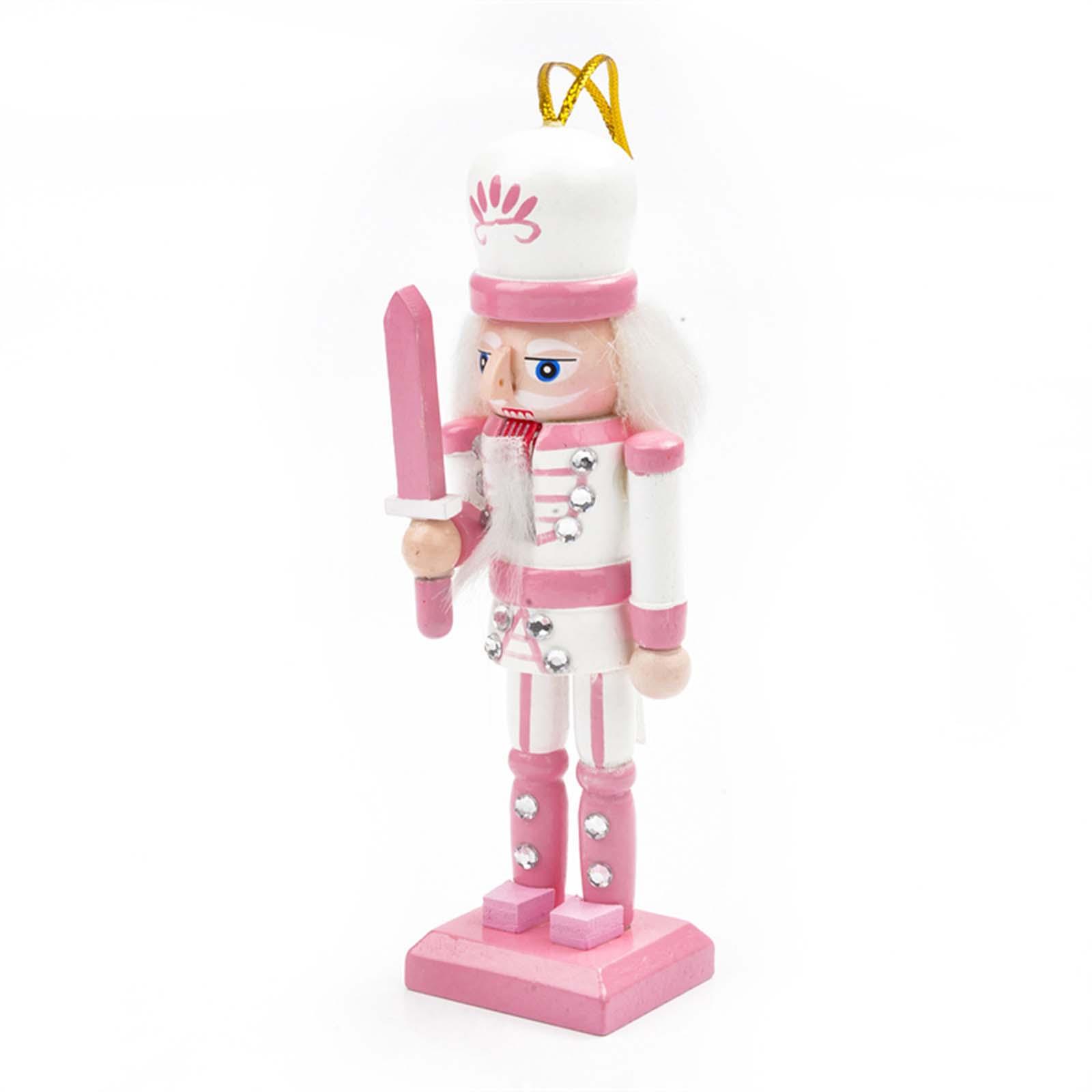 Nutcracker Figurine - 4x Statuette di Soldatini Schiaccianoci in