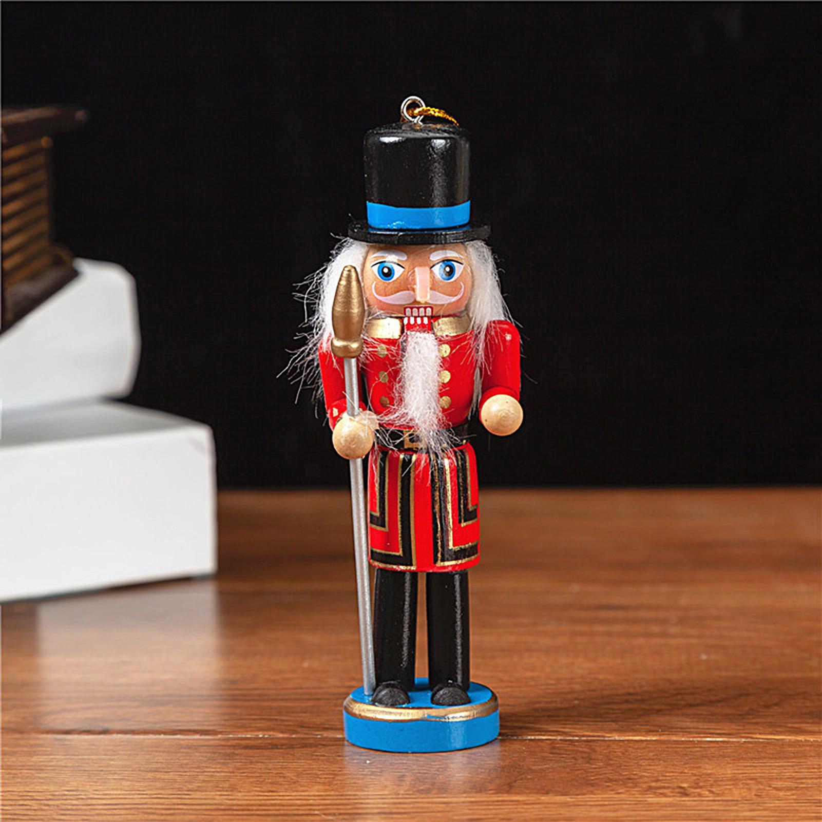 Nutcracker Figurine - Decorazioni natalizie Schiaccianoci 6 pezzi Pendenti