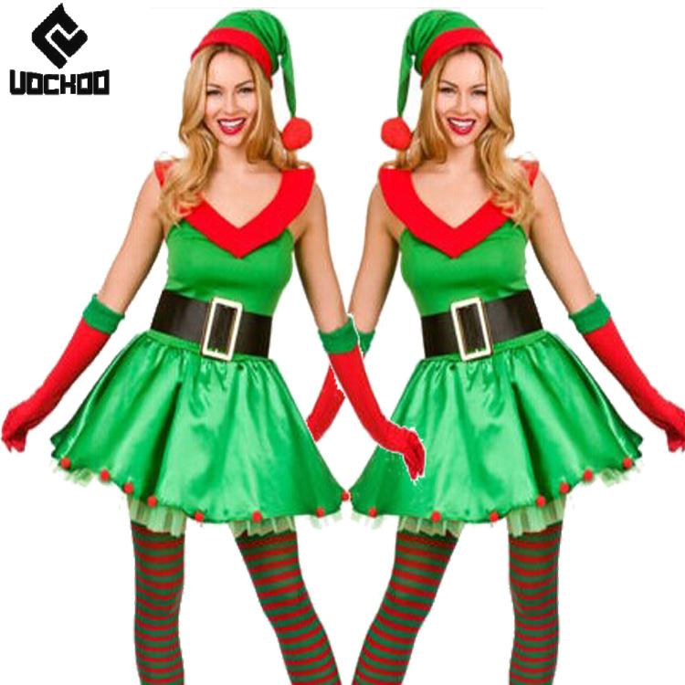 Elf Costume Christmas - Divertente abito da elfo vestito albero