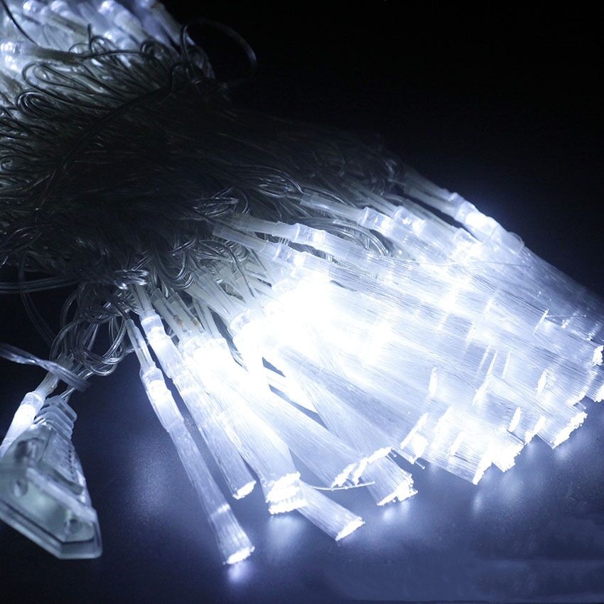 Led Fairy String Lights - 33FT 10M 80leds fibra ottica luce