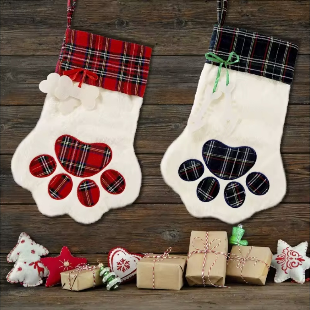 Christmas Stocking Hanging - Calzini natalizi Decorazioni di Capodanno Calze