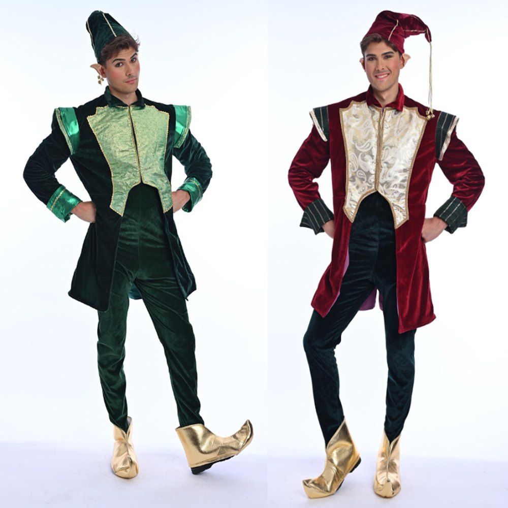 Elf Costume Christmas - Costume da Elfo di Natale in