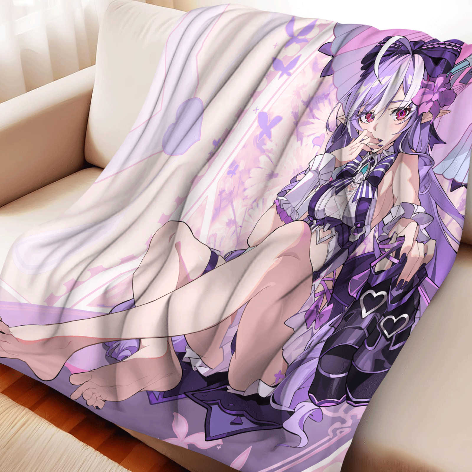 Christmas Throw Blanket - Coperta da tiro in flanella Cartoon