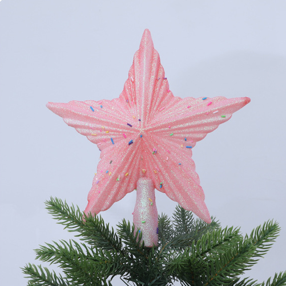 Star Tree Topper - Ornamento stella superiore per albero di