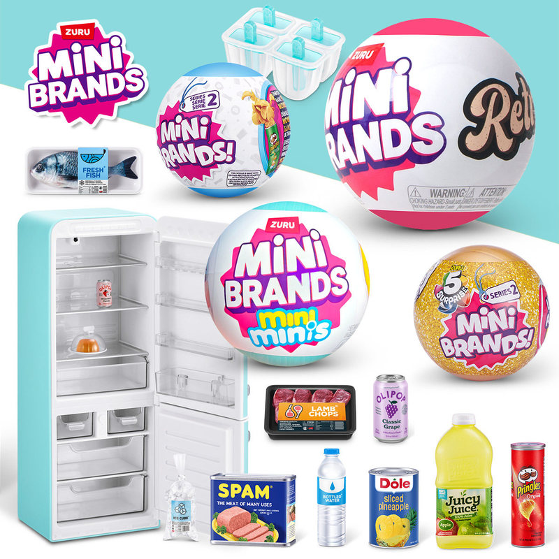 Ornament Ball Set - ZURU MINI BRANDS Set di Cibo