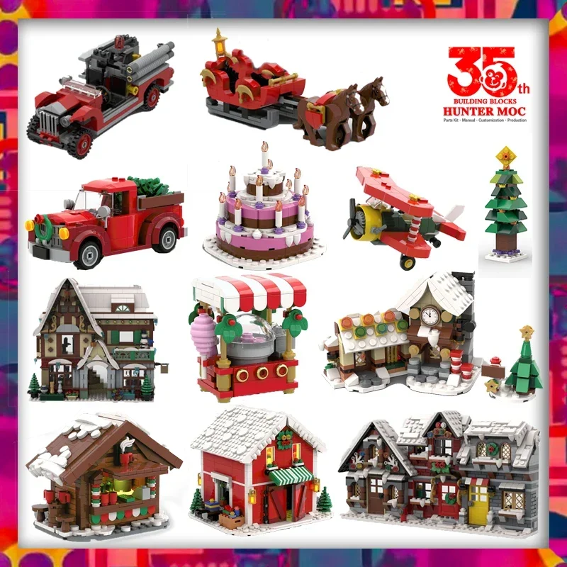 Advent Calendar Gift - Natale 2023 villaggio invernale case di