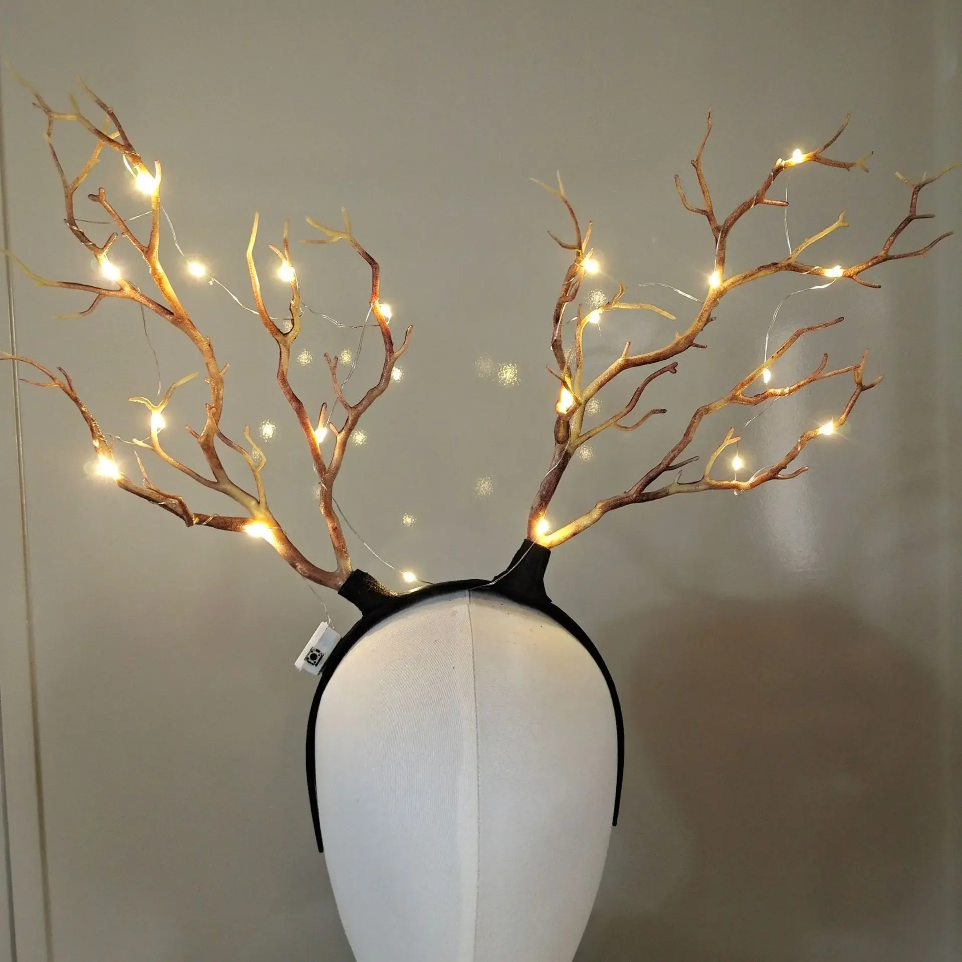Reindeer Antlers Headband - Donne ragazze illuminano incandescente corna di
