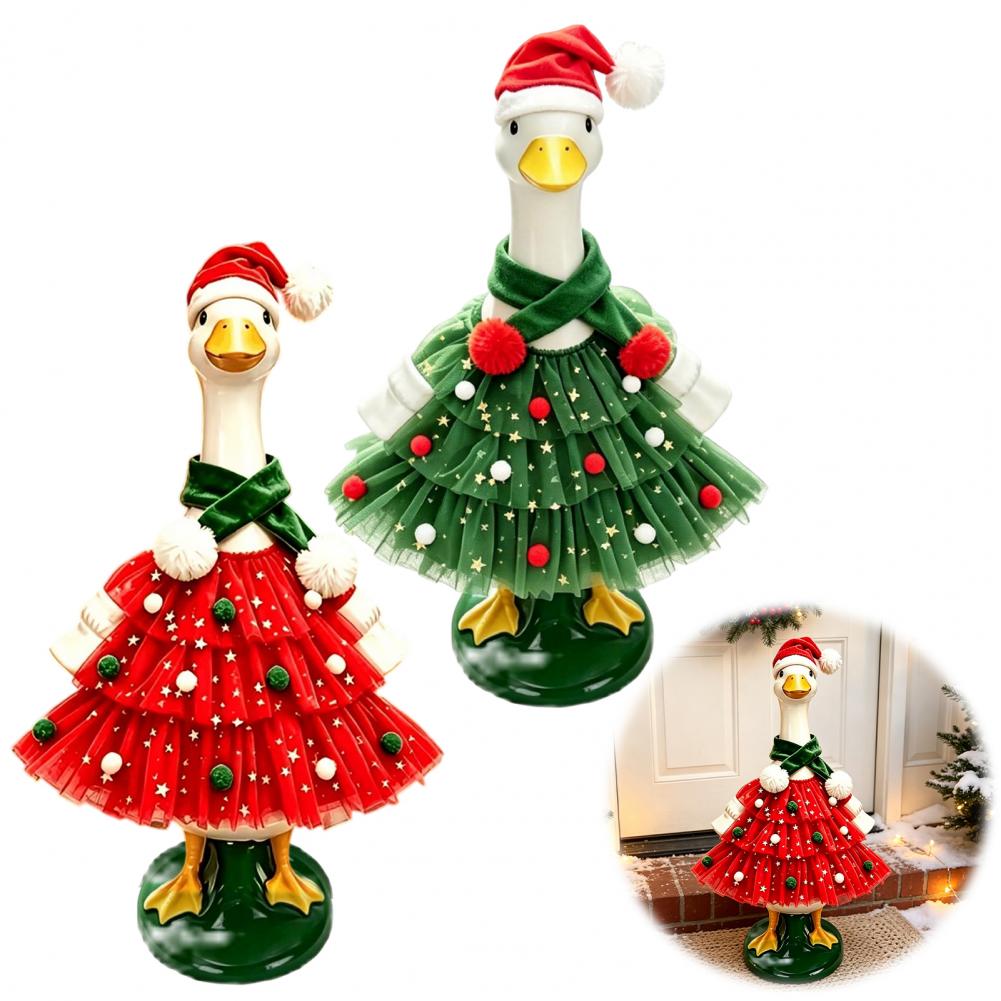 Santa Hat Plush - Costume da Oca Natalizia per Veranda,