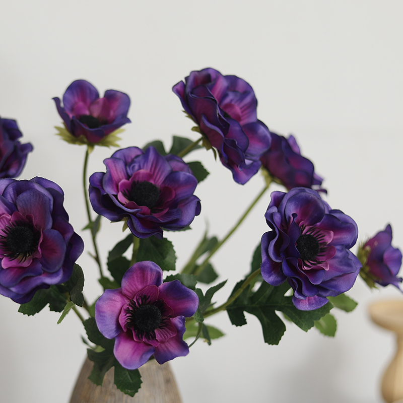 Christmas Wreath Fake - Nuove 3 teste di fiori finti