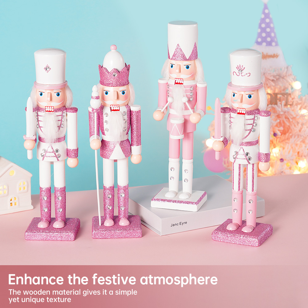 Nutcracker Figurine - 30 cm schiaccianoci in legno soldato