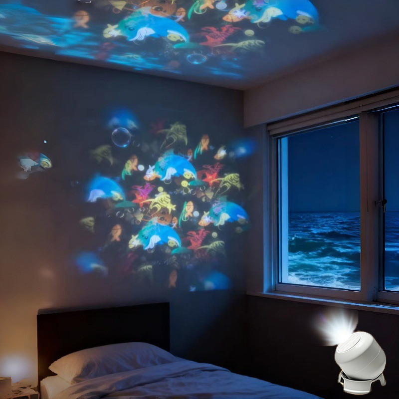 Christmas Lights Outdoor - Proiettore Dinamico con Luce Rotante a