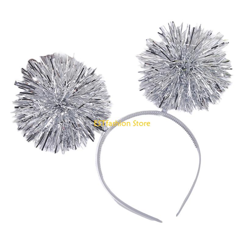 Tinsel Garland Decoration - Y5GC Cerchietto per capelli colorato carnevale,