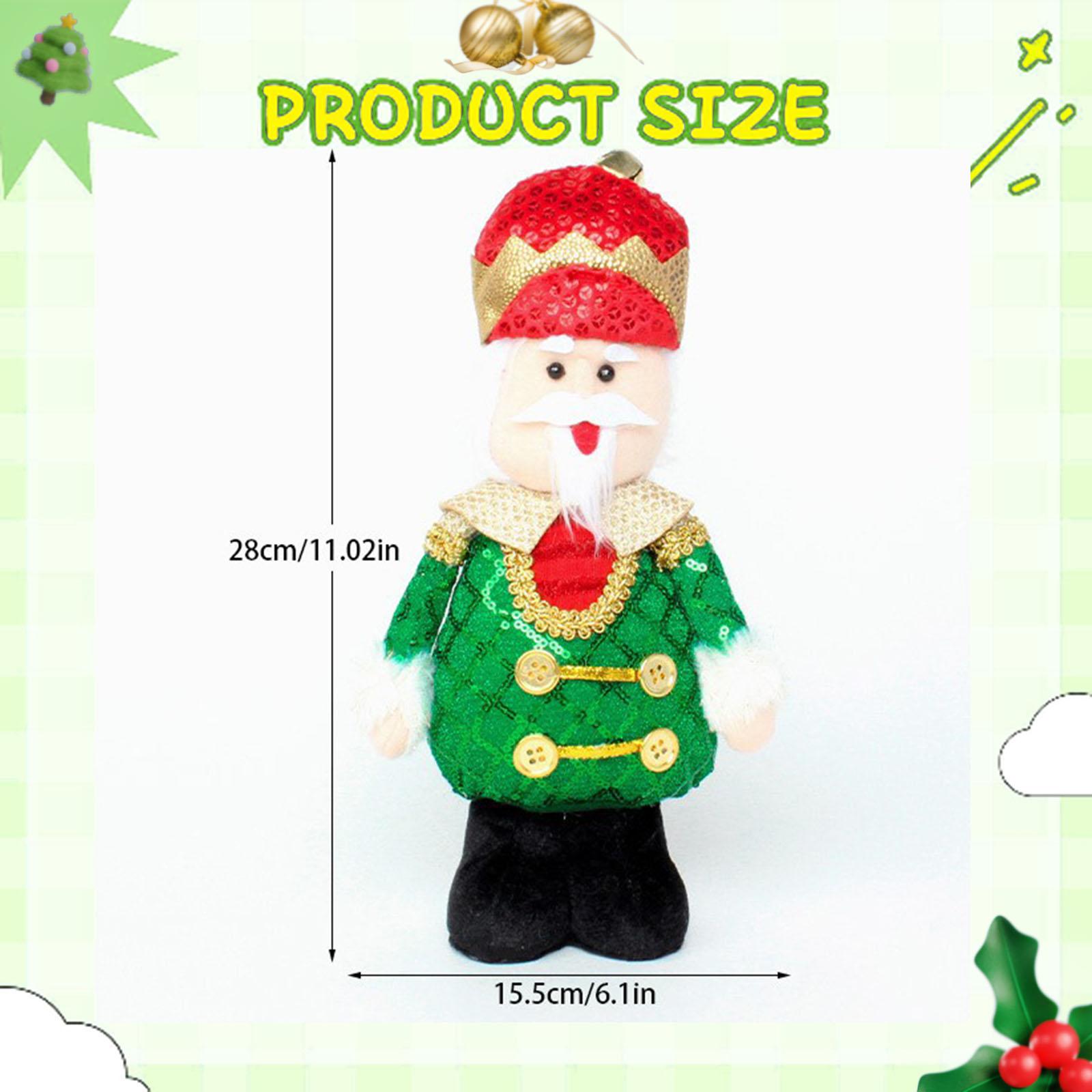 Nutcracker Figurine - Bambola Schiaccianoci, Decorazione Natalizia, Statuetta da