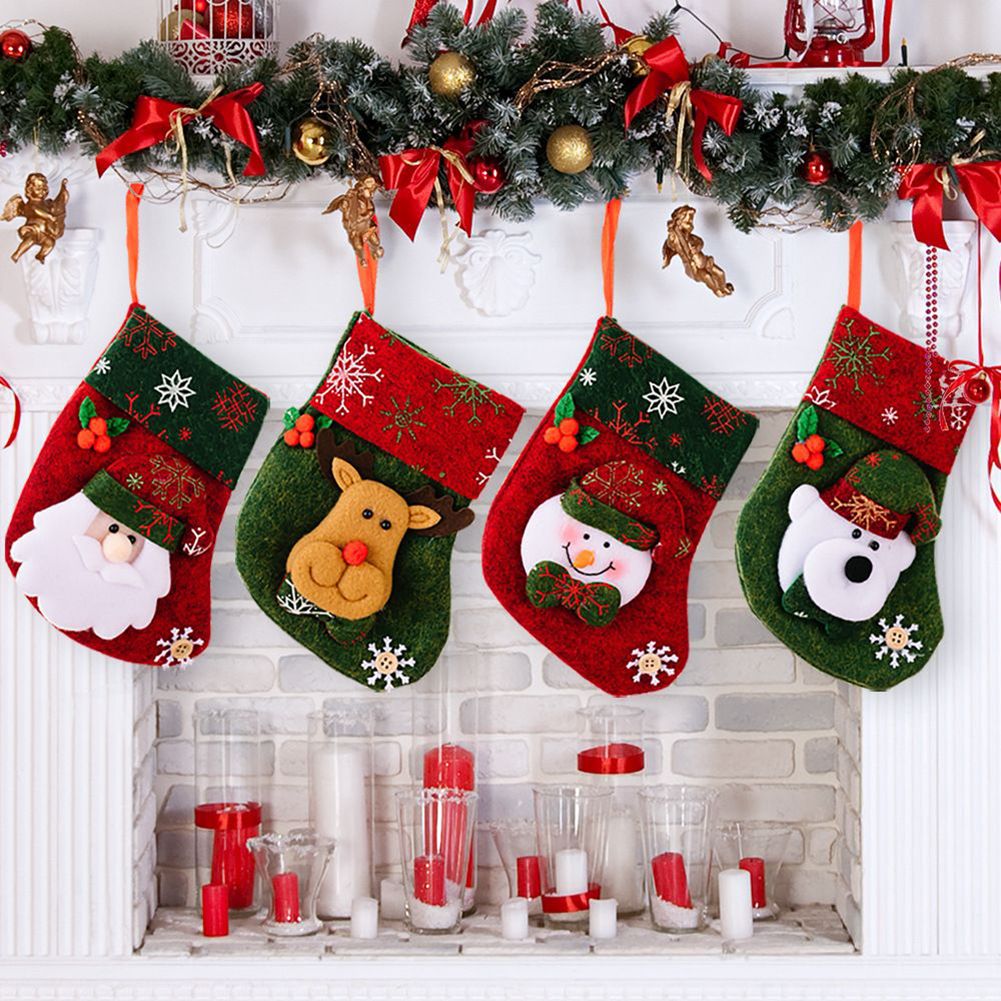 Christmas Stocking Hanging - Ornamento Calza di Natale Parti Accessorio