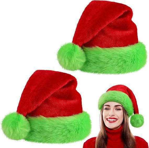 Santa Hat Plush - Cappello di Babbo Natale in Peluche