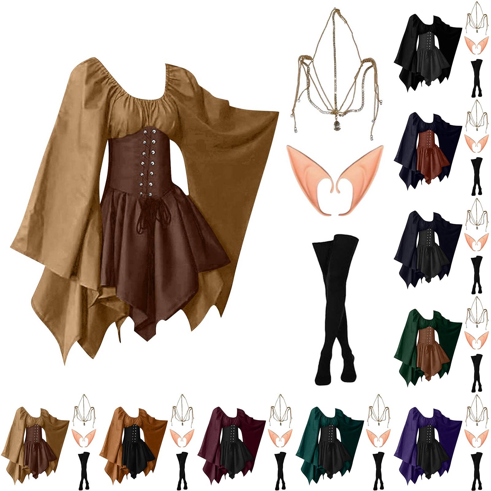 Halloween Cosplay Palazzo Vict - Elf Costume Christmas recensione e prezzo