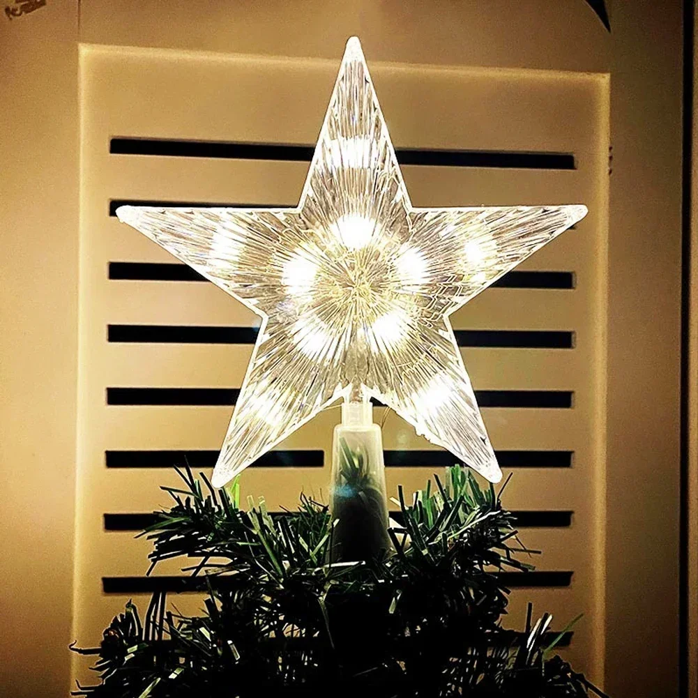 15CM LED Ornamenti per l'alber - Star Tree Topper recensione e prezzo