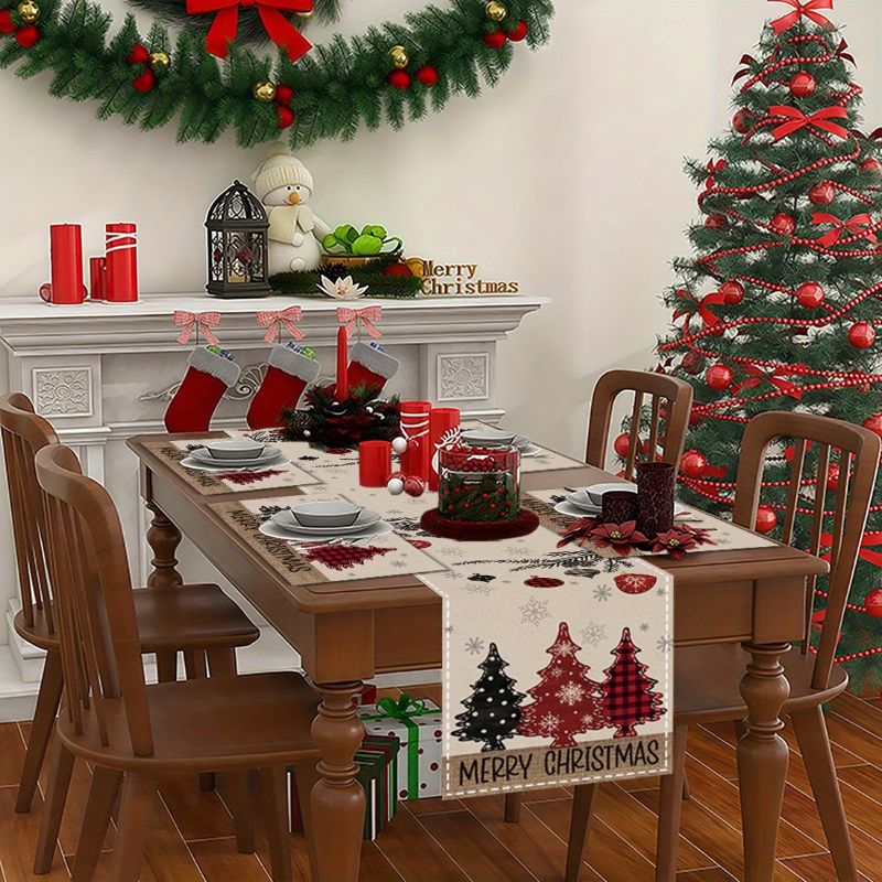 Set di Tovagliette e Runner Na - Christmas Table Runner recensione e prezzo