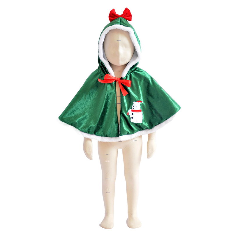 Poncho natalizio con cappuccio - Elf Costume Christmas recensione e prezzo