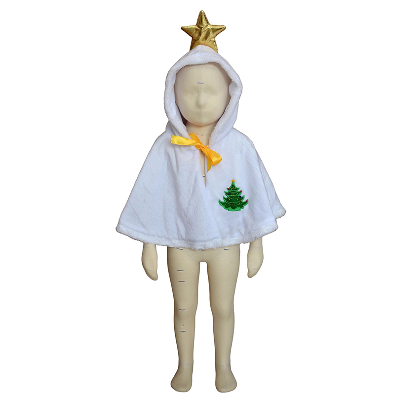 Poncho natalizio con cappuccio - Elf Costume Christmas recensione e prezzo