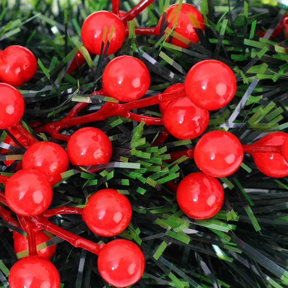 5/100x Rami di Bacche Rosse Ar - Christmas Wreath Fake recensione e prezzo
