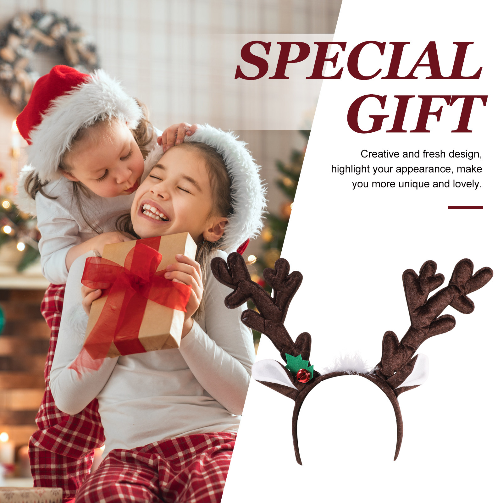 Fascia per capelli con corna d - Reindeer Antlers Headband recensione e prezzo
