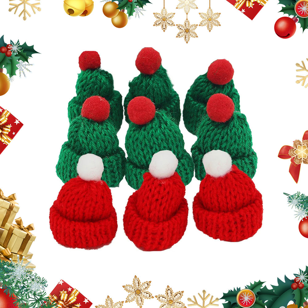 10 Pz 3.5x5 cm Mini Natale Cap - Santa Hat Plush recensione e prezzo