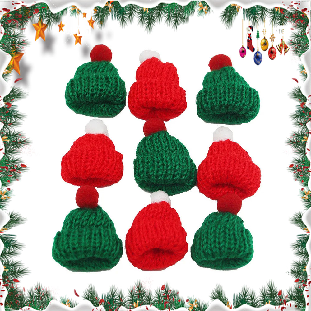 10 Pz 3.5x5 cm Mini Natale Cap - Santa Hat Plush recensione e prezzo