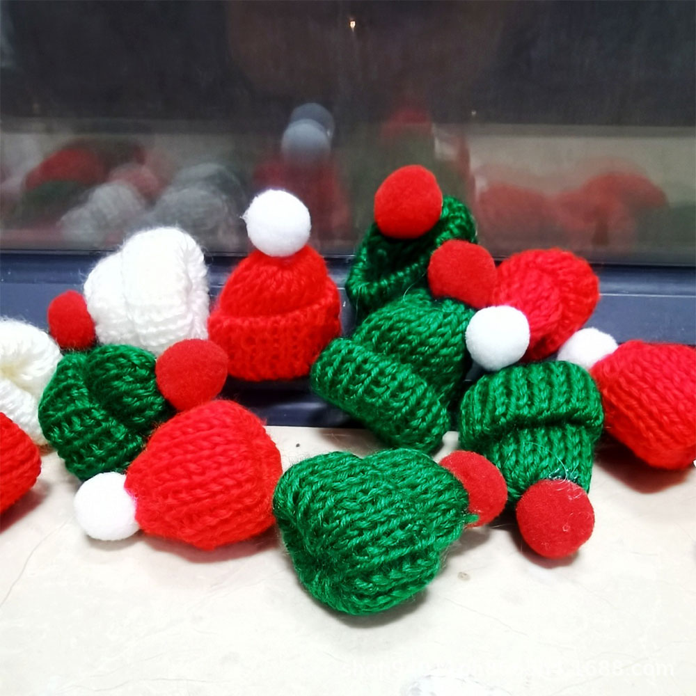 10 Pz 3.5x5 cm Mini Natale Cap - Santa Hat Plush recensione e prezzo