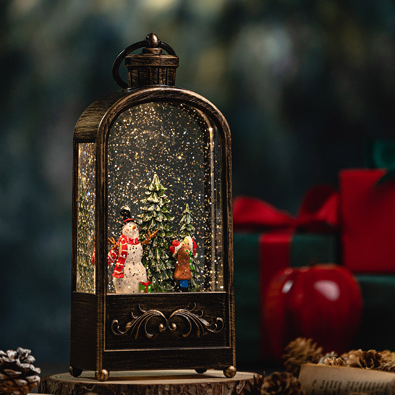 Lanterna natalizia illuminata  - Snow Globe Musical recensione e prezzo