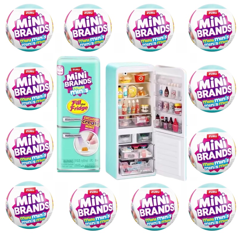 Nuovo ZURU Mini Brands Refrige - Ornament Ball Set recensione e prezzo