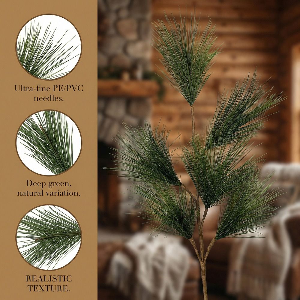 Ramo di Pino Artificiale Reali - Christmas Tree Artificial recensione e prezzo