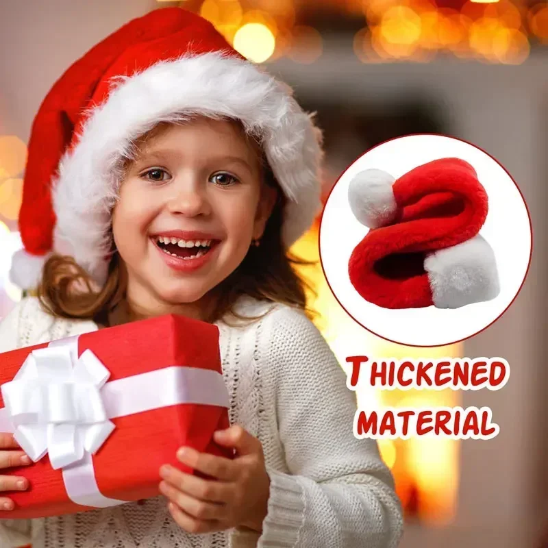 5/1 pezzi cappello di Natale p - Santa Hat Plush recensione e prezzo