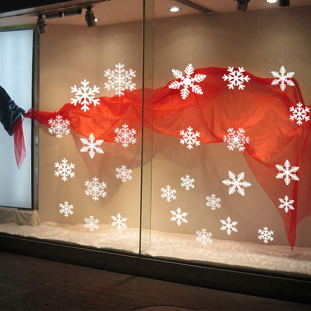 27/38PCS Regalo di Natale Fest - Snowflake Window Decal recensione e prezzo