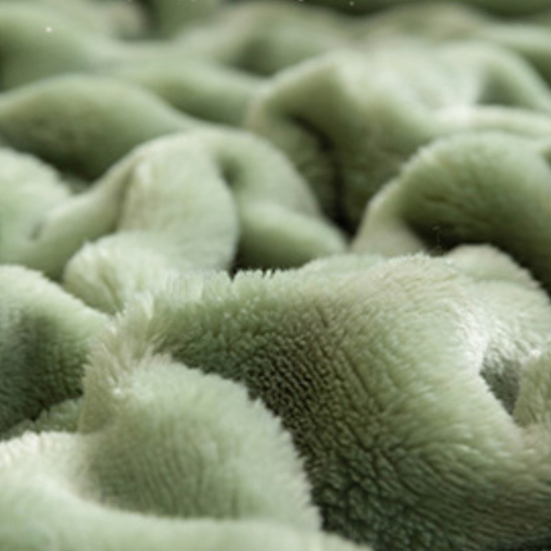 Coperta in pile a bolle verde  - Christmas Throw Blanket recensione e prezzo