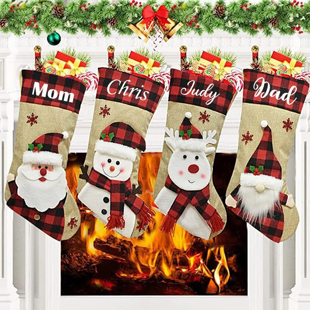 Calze natalizie natalizie bors - Christmas Stocking Hanging recensione e prezzo