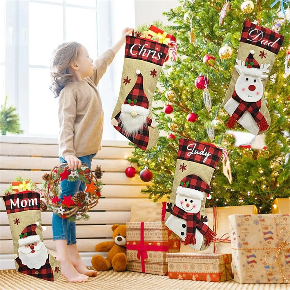 Calze natalizie natalizie bors - Christmas Stocking Hanging recensione e prezzo